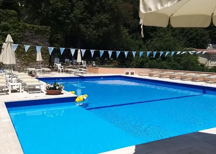 With A Stunning Sea View Pool Tennis Apartment Rapallo